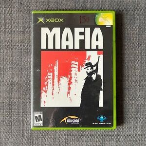 Mafia Xbox Game‎ Complete with Registration Card